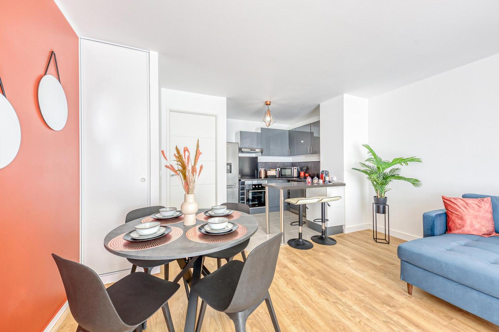 Massy Serenity - 64M2, Terrace, Balcony, Parking Zewnętrze zdjęcie